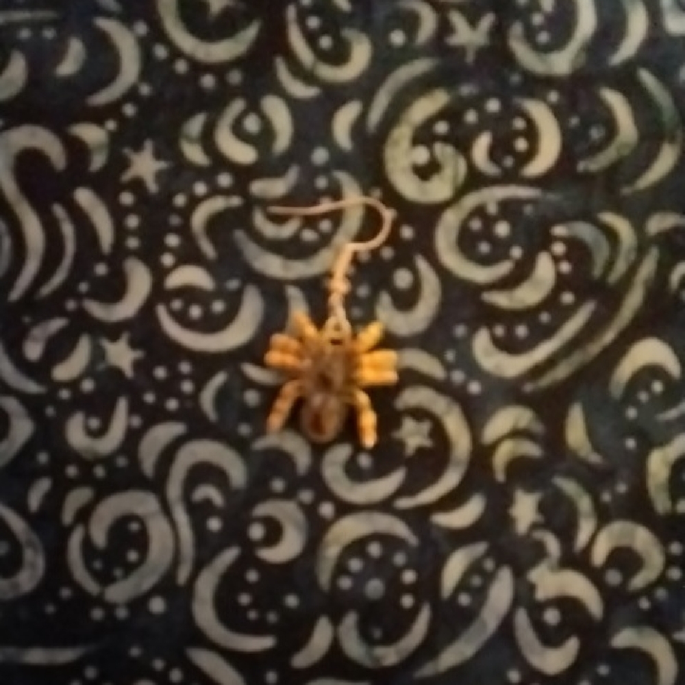 Spider Dangle Earring
